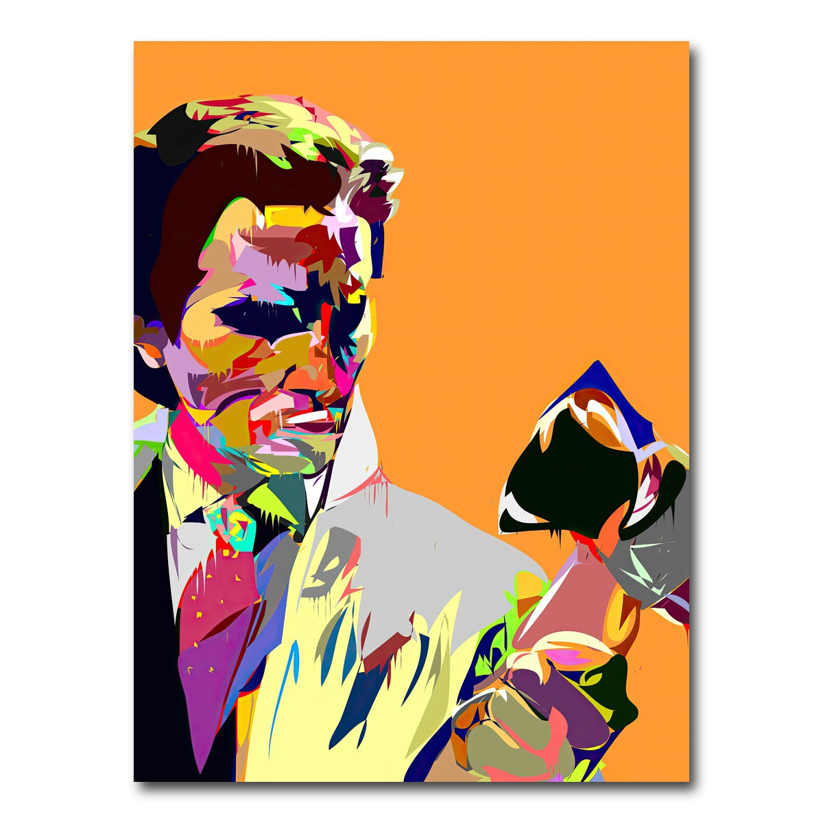 AUTO-MOCKUP WHITE | American Psycho | 1 Piece | Gallery Wrap Canvas | group=3x4