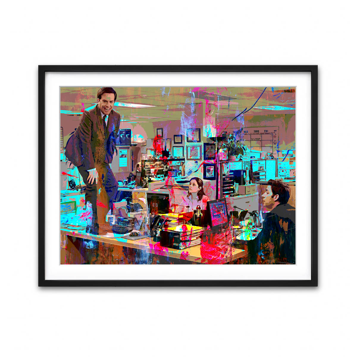 Framed Print 4x3 Black