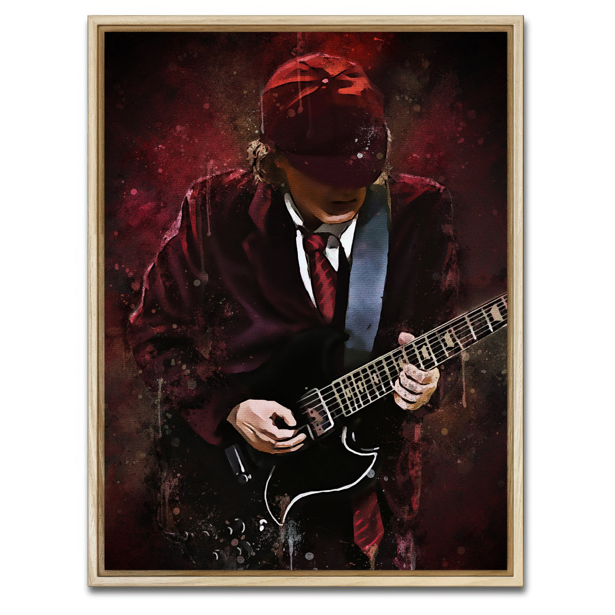 AUTO-MOCKUP WHITE | Angus | 1 Piece | Natural Framed Canvas | group=3x4