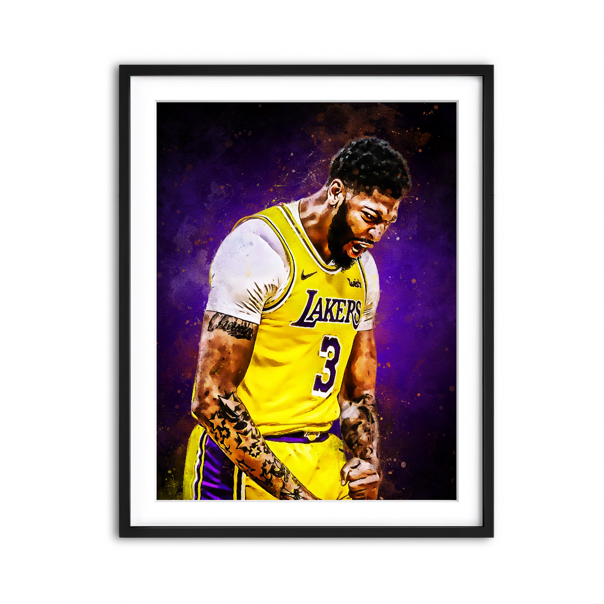 Framed Print 3x4 Black