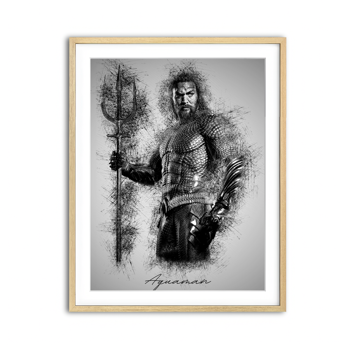 Framed Print 3x4 Natural