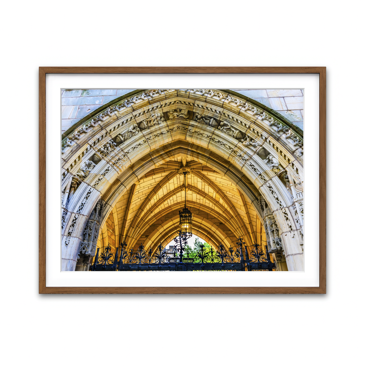 Framed Print 4x3 Walnut
