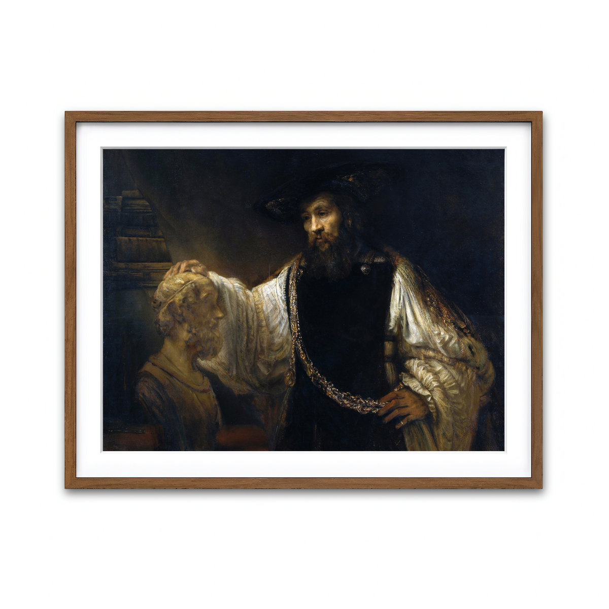 Framed Print 4x3 Walnut