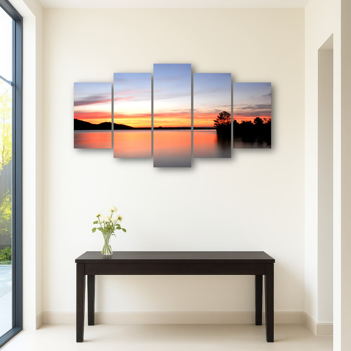 AUTO-MOCKUP ROOM | Arkansas River Sunset
