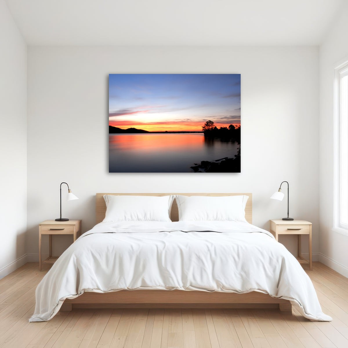 AUTO-MOCKUP ROOM | Arkansas River Sunset