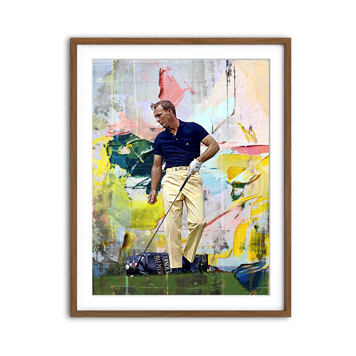 Framed Print 3x4 Walnut