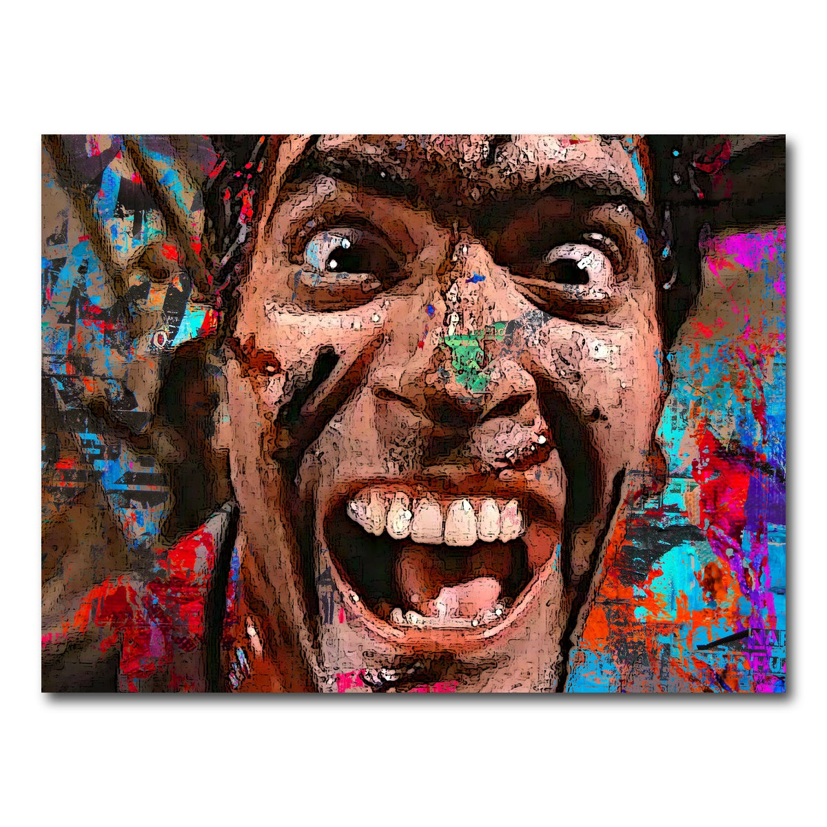 AUTO-MOCKUP WHITE | Ash Closeup | 1 Piece | Gallery Wrap Canvas | group=4x3