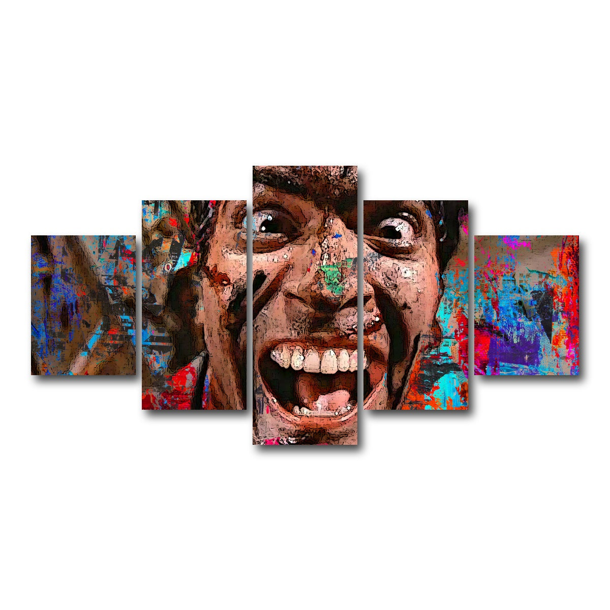 AUTO-MOCKUP WHITE | Ash Closeup | 5 Piece | Gallery Wrap Canvas | group=5_short