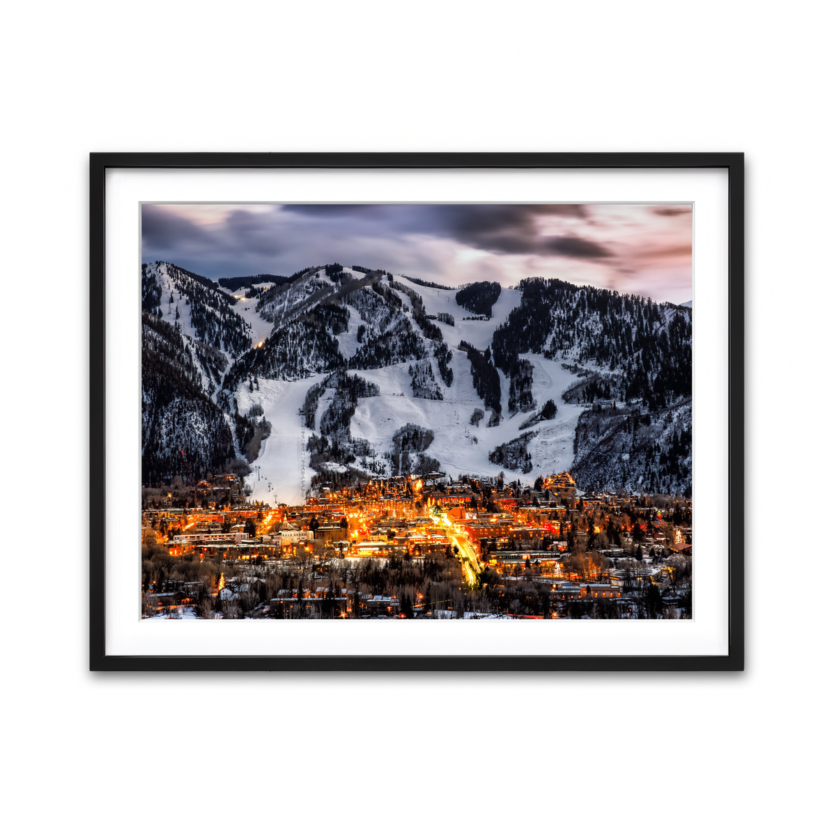 Framed Print 4x3 Black