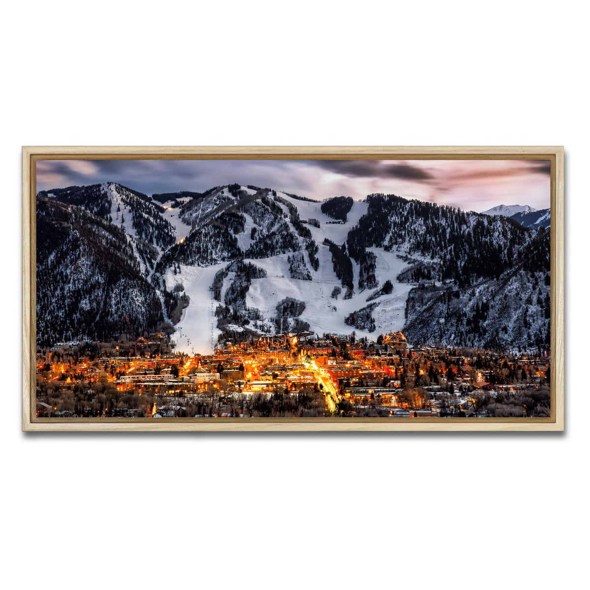 AUTO-MOCKUP WHITE | Aspen | 1 Piece | Natural Framed Canvas | group=2x1