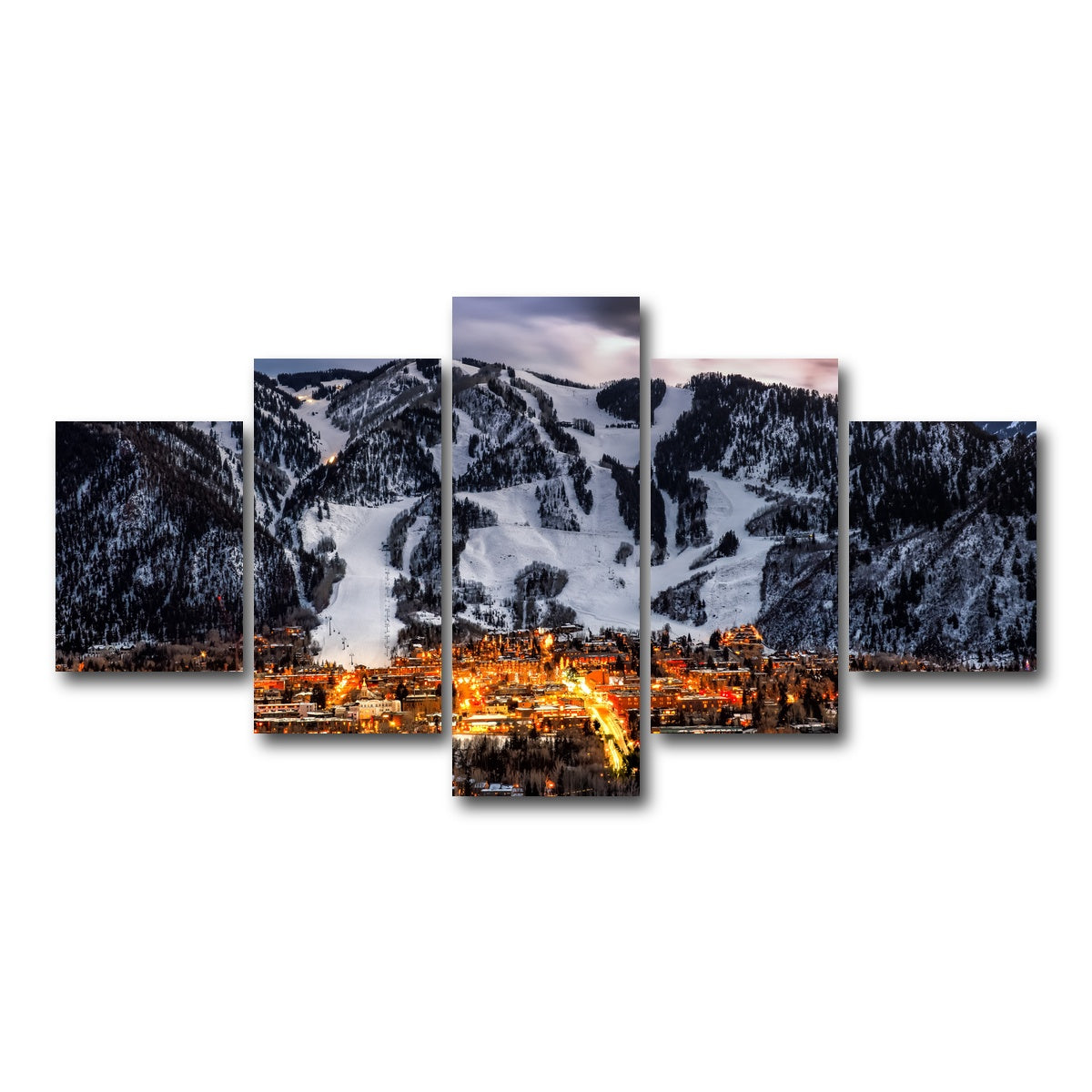 AUTO-MOCKUP WHITE | Aspen | 5 Piece | Gallery Wrap Canvas | group=5_short