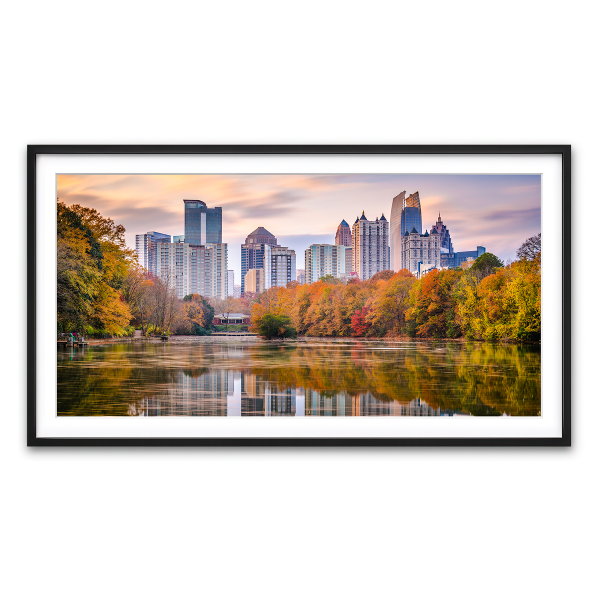 Framed Print 2x1 Black