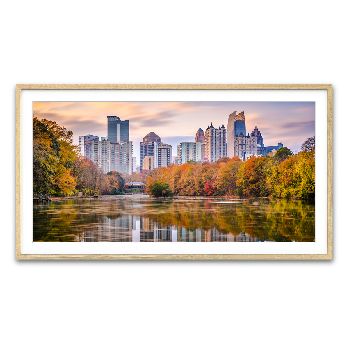 Framed Print 2x1 Natural