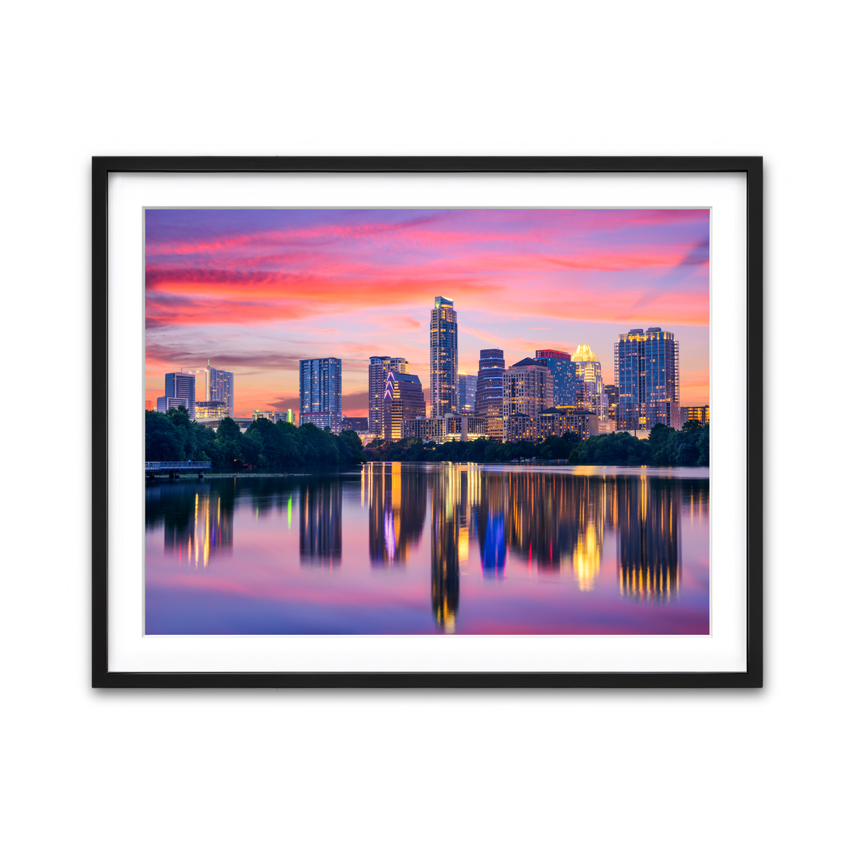 Framed Print 4x3 Black