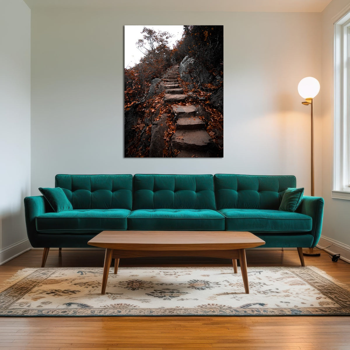 AUTO-MOCKUP ROOM | Autumn Path