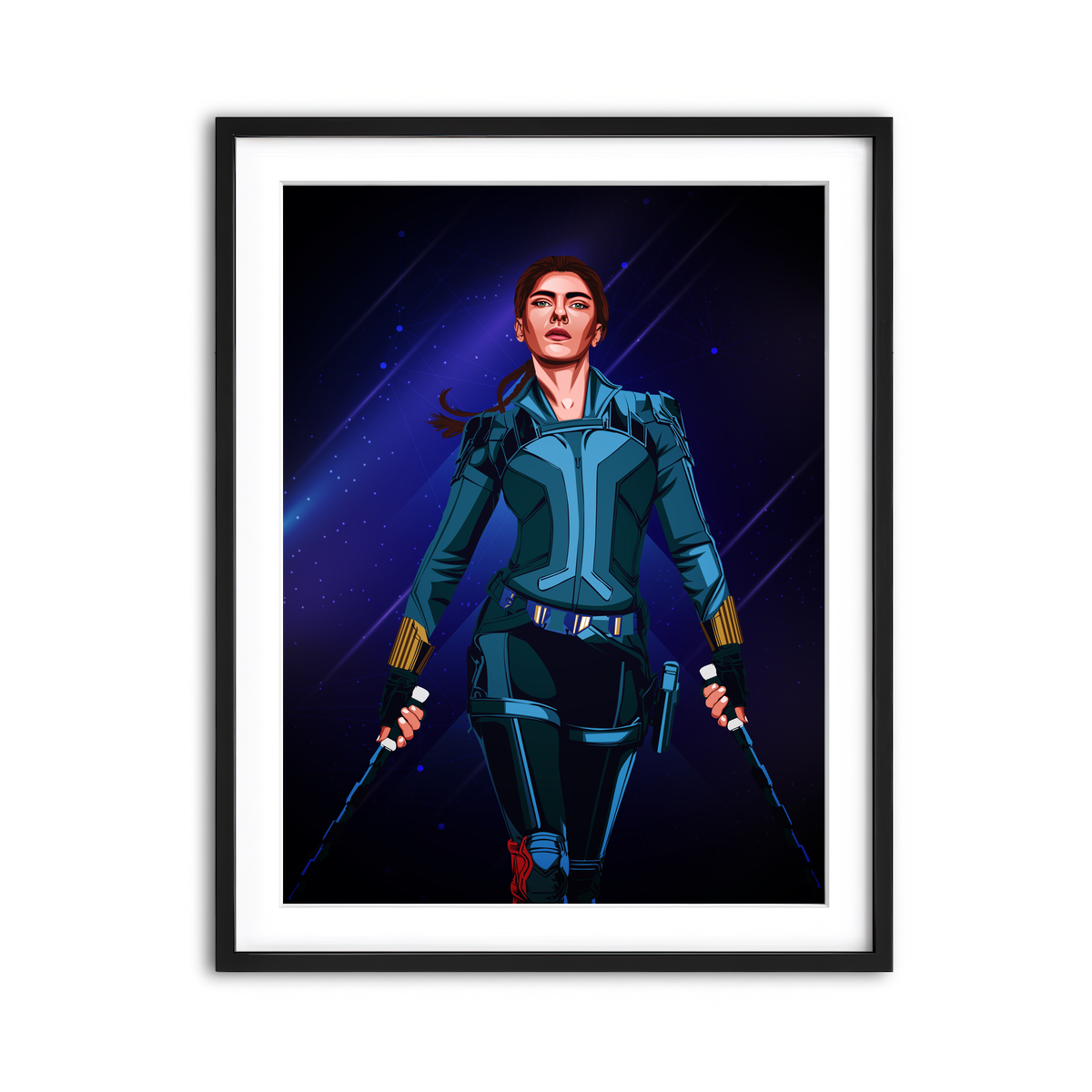 Framed Print 3x4 Black