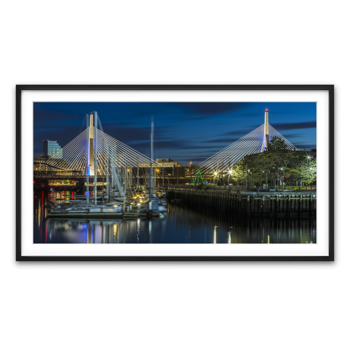 Framed Print 2x1 Black
