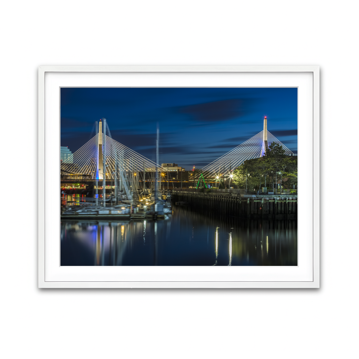 Framed Print 4x3 White