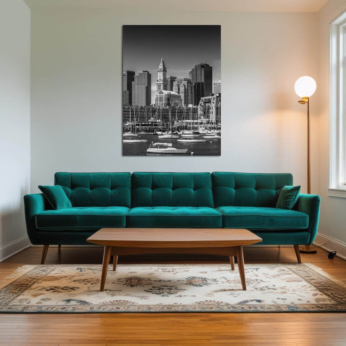 AUTO-MOCKUP ROOM | BOSTON Financial District Monochrome