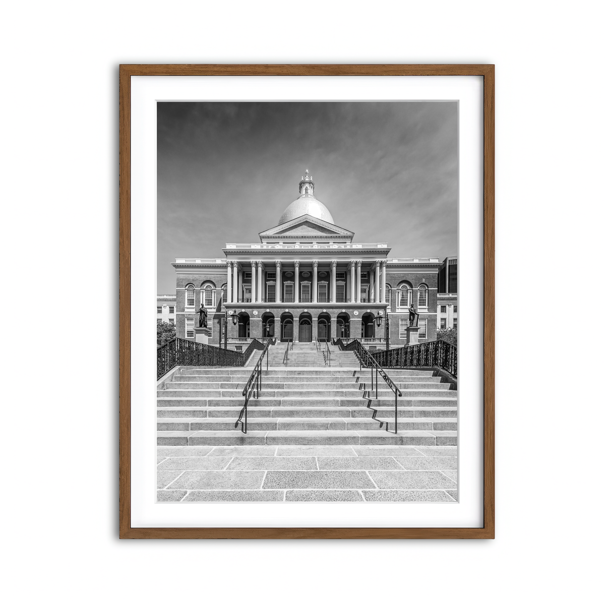 Framed Print 3x4 Walnut