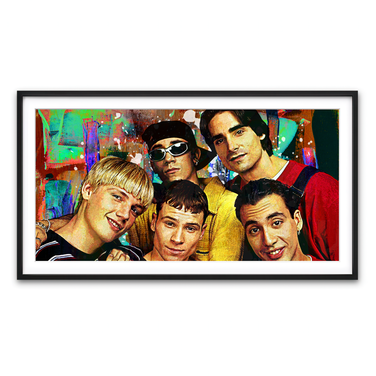 Framed Print 2x1 Black