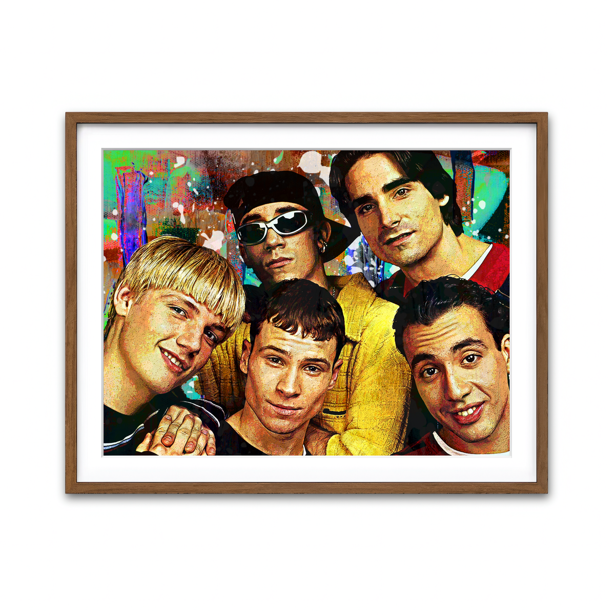 Framed Print 4x3 Walnut