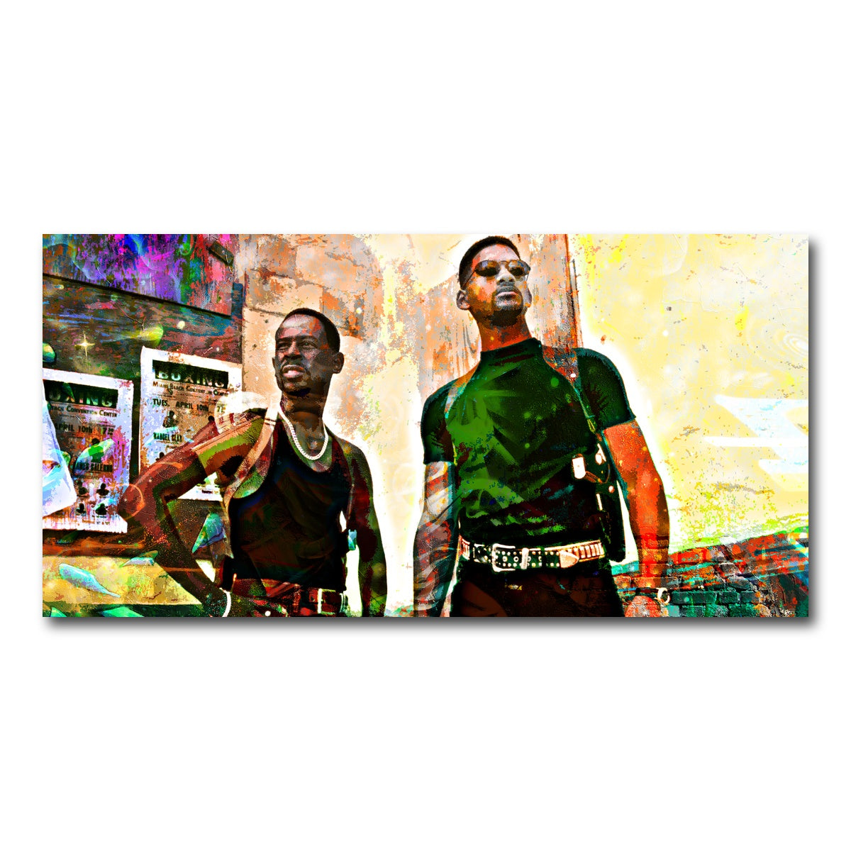 AUTO-MOCKUP WHITE | Bad Boys | 1 Piece | Gallery Wrap Canvas | group=2x1