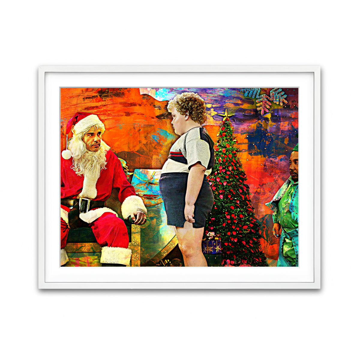 Framed Print 4x3 White