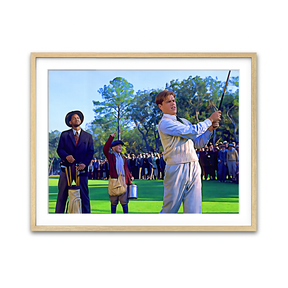 AUTO-MOCKUP WHITE | Bagger Vance Painted | 1 Piece | Natural Framed Print | group=4x3