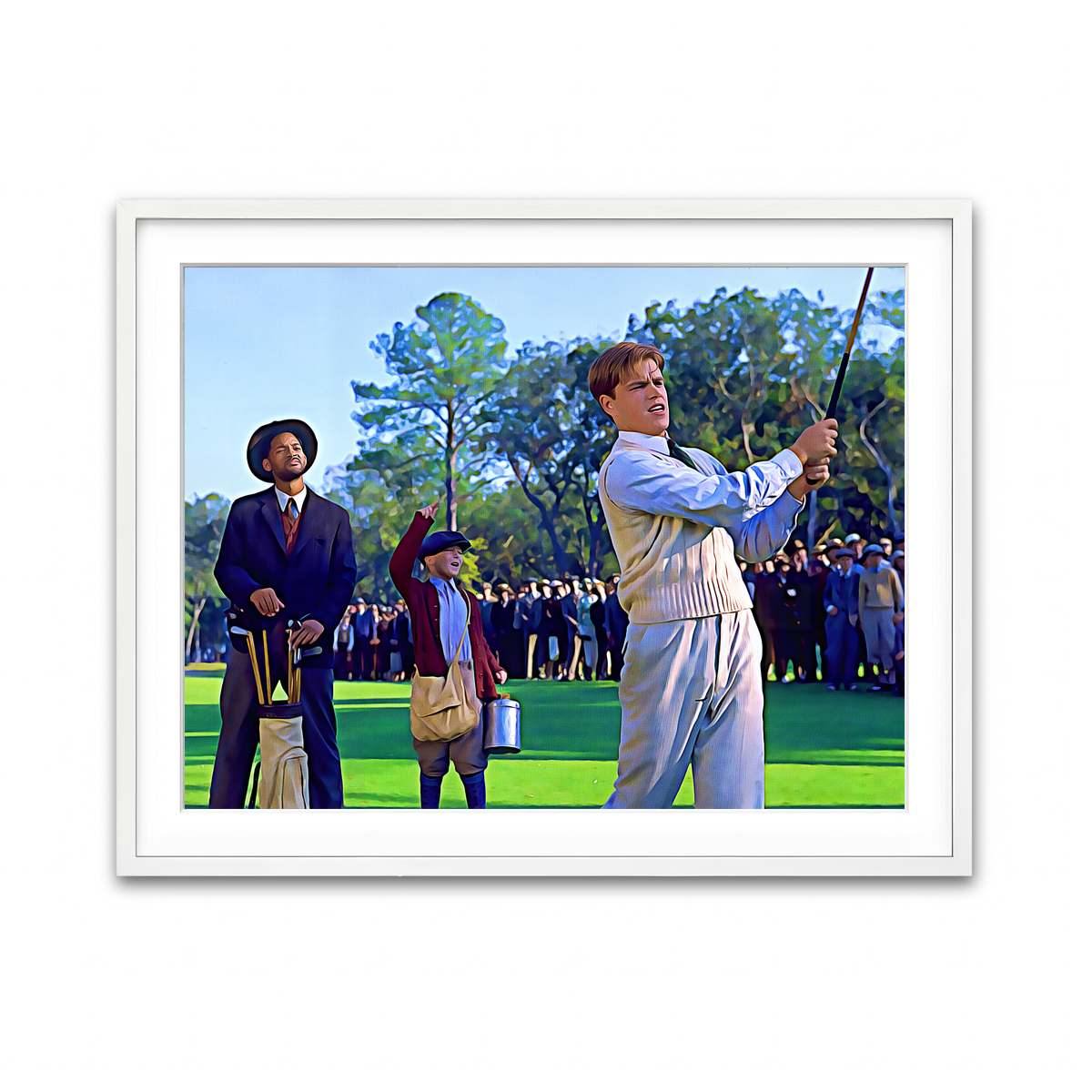 AUTO-MOCKUP WHITE | Bagger Vance Painted | 1 Piece | White Framed Print | group=4x3