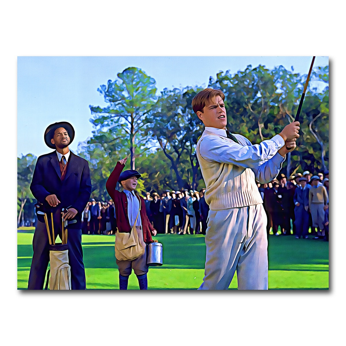 AUTO-MOCKUP WHITE | Bagger Vance Painted | 1 Piece | Gallery Wrap Canvas | group=4x3