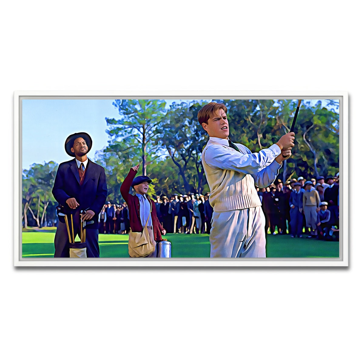 AUTO-MOCKUP WHITE | Bagger Vance Painted | 1 Piece | White Framed Canvas | group=2x1