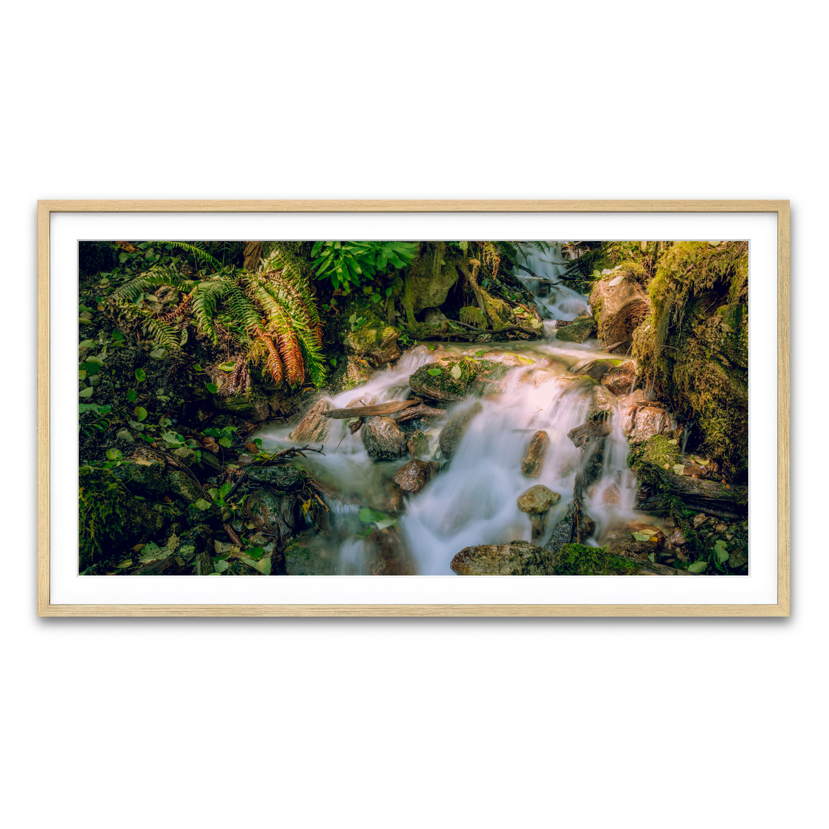 Framed Print 2x1 Natural