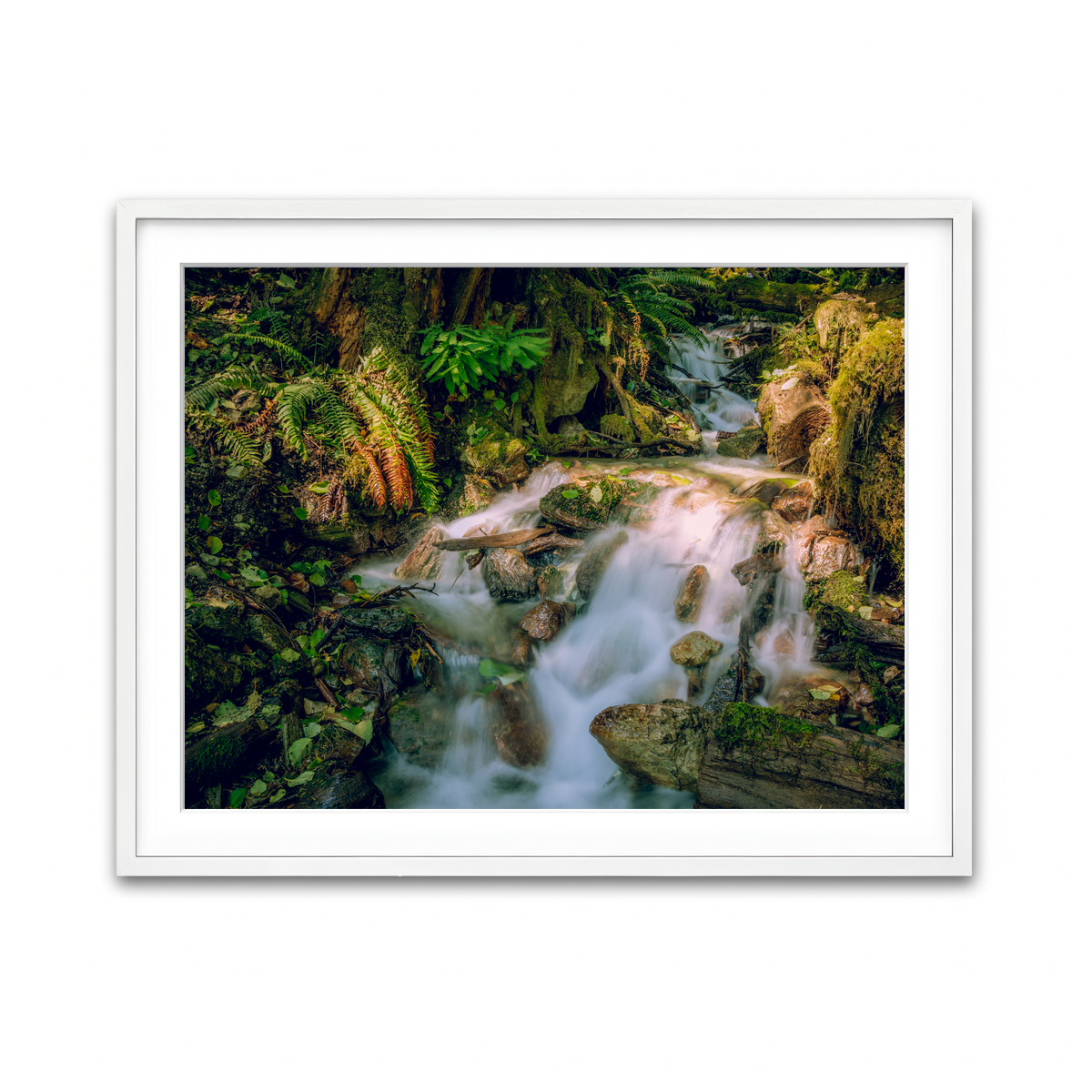 Framed Print 4x3 White
