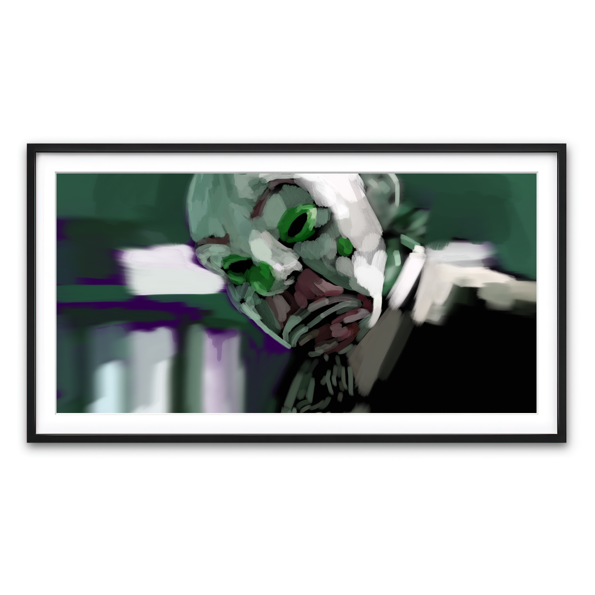 Bank Robber Clown Wall Art