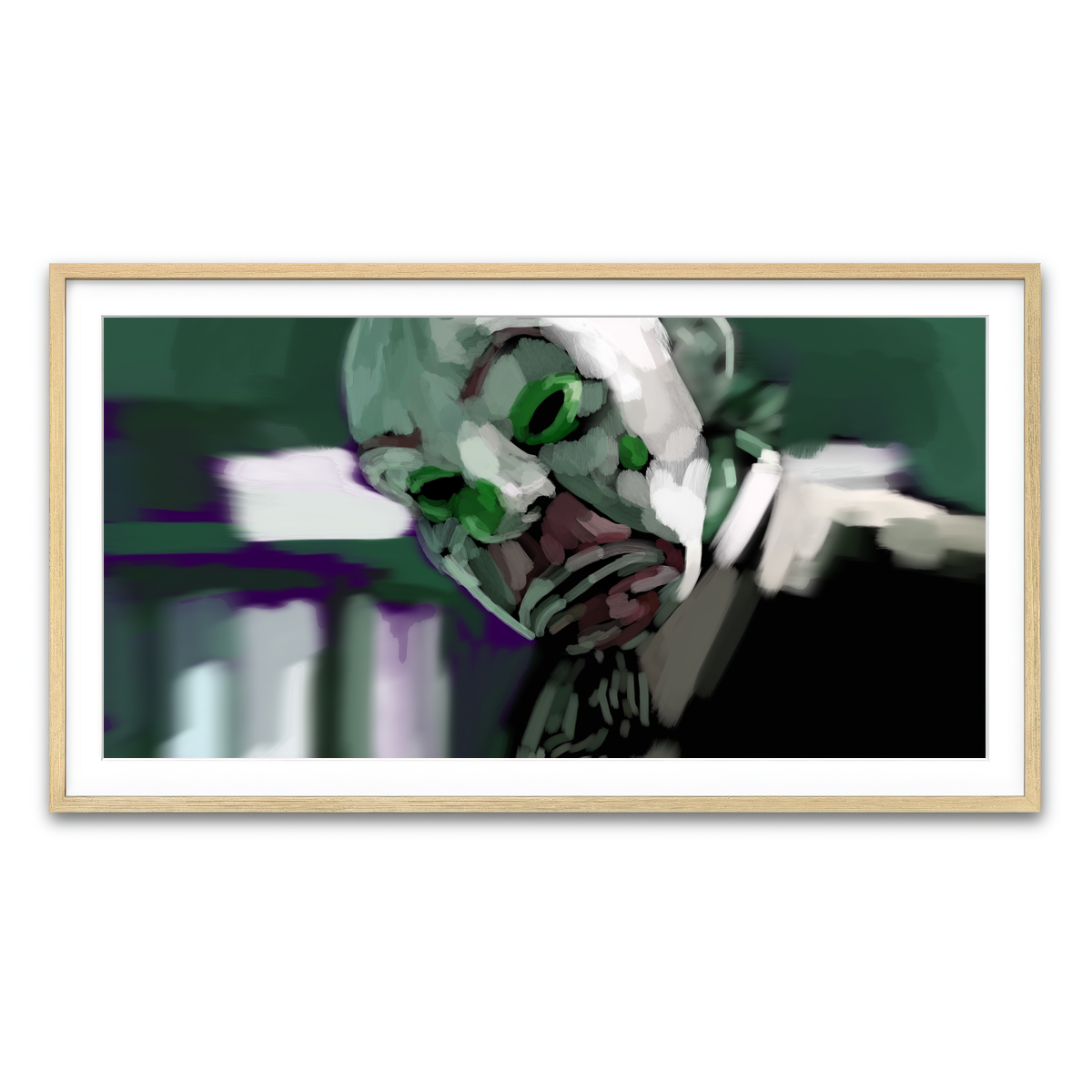 Bank Robber Clown Wall Art