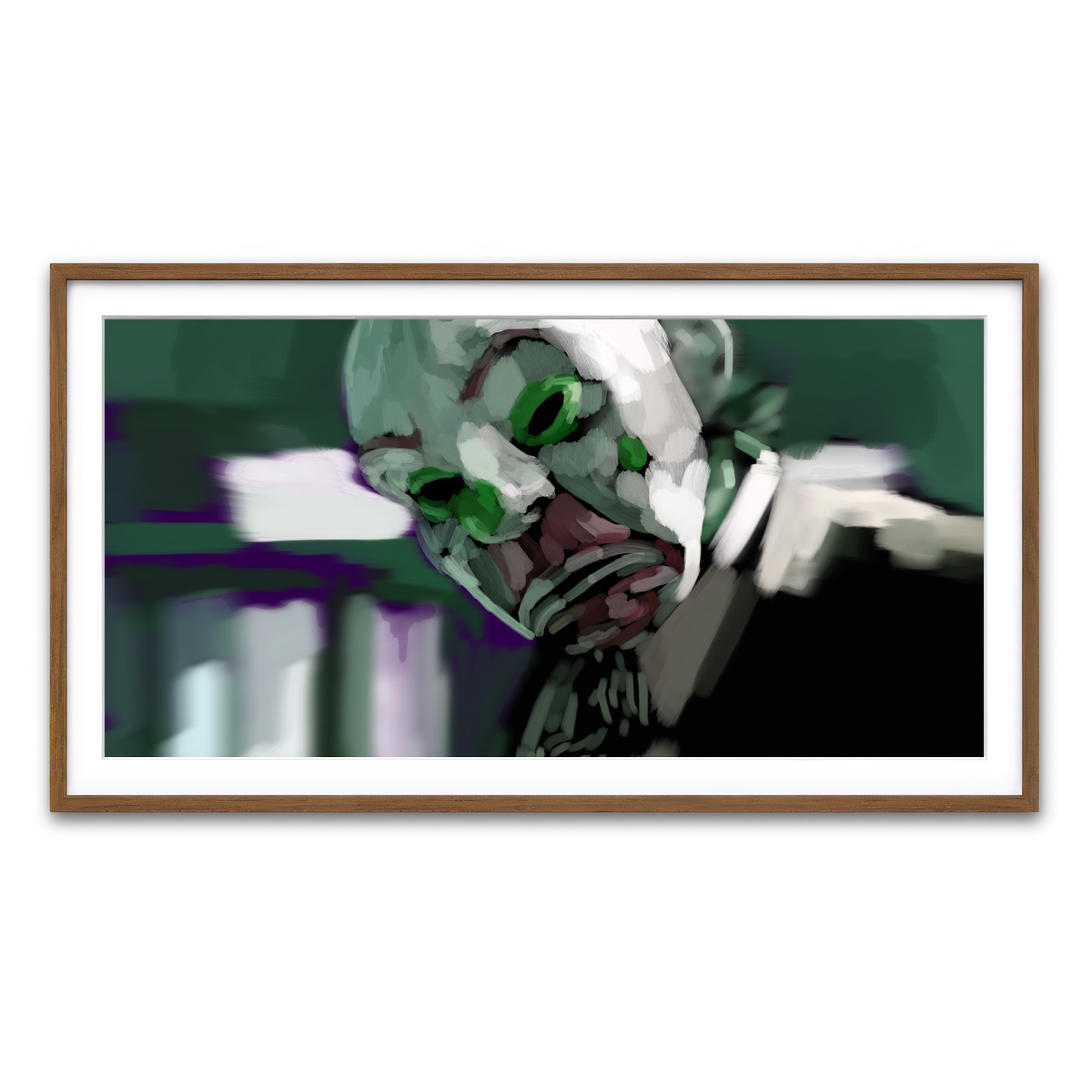 Bank Robber Clown Wall Art