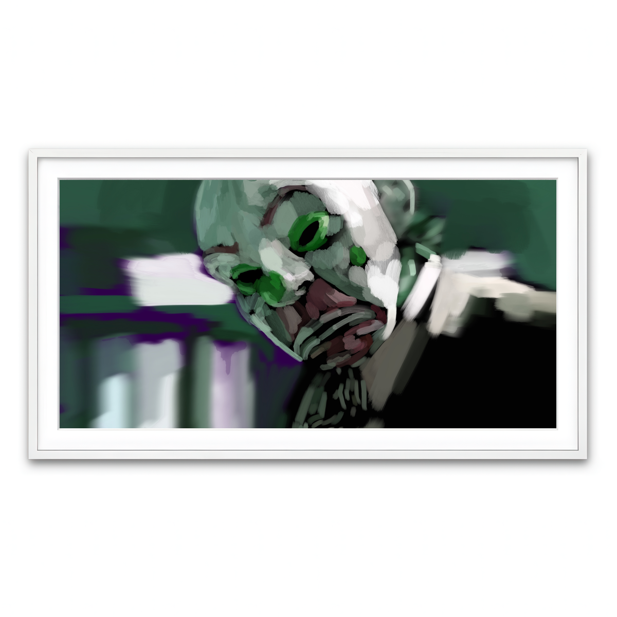 Bank Robber Clown Wall Art