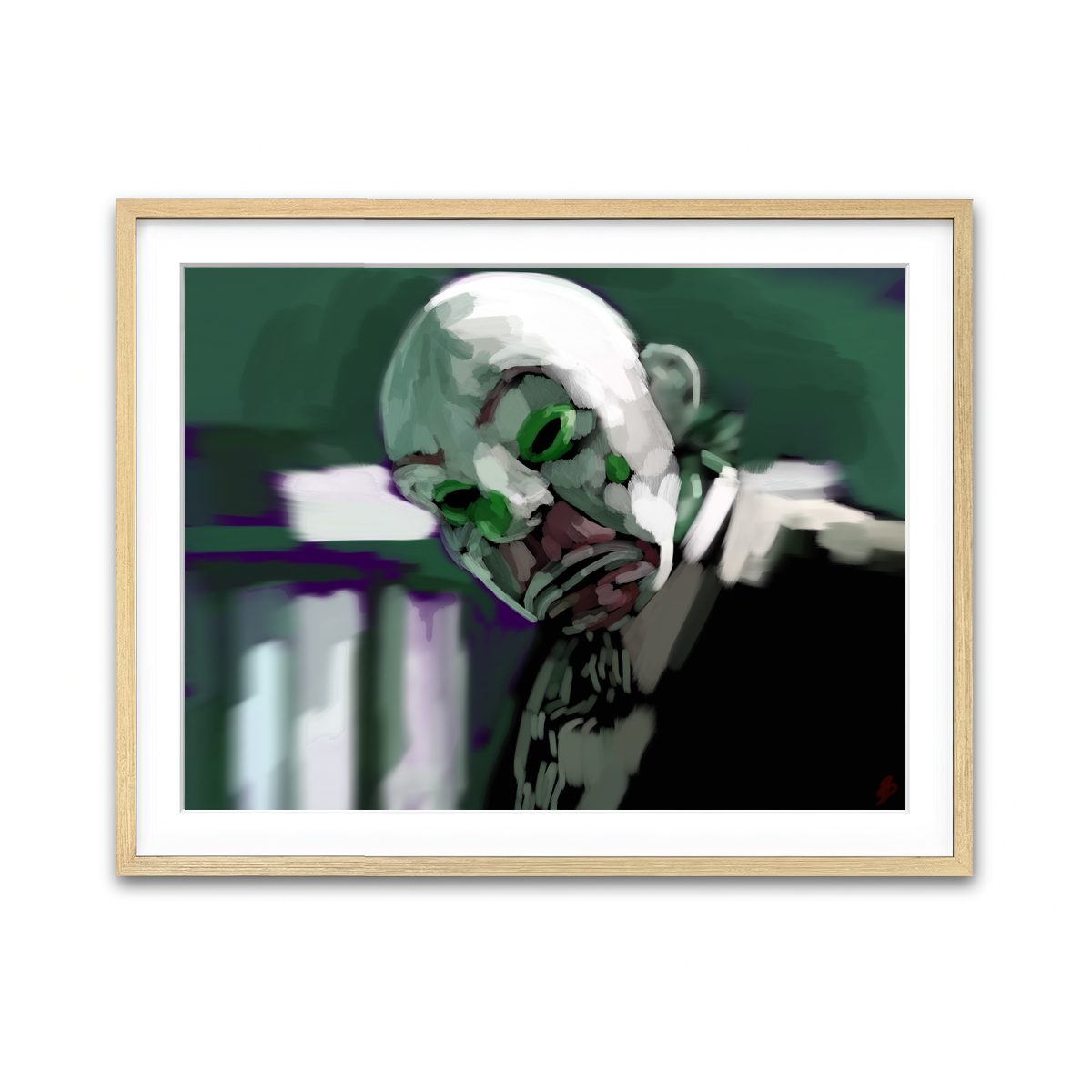 Bank Robber Clown Wall Art