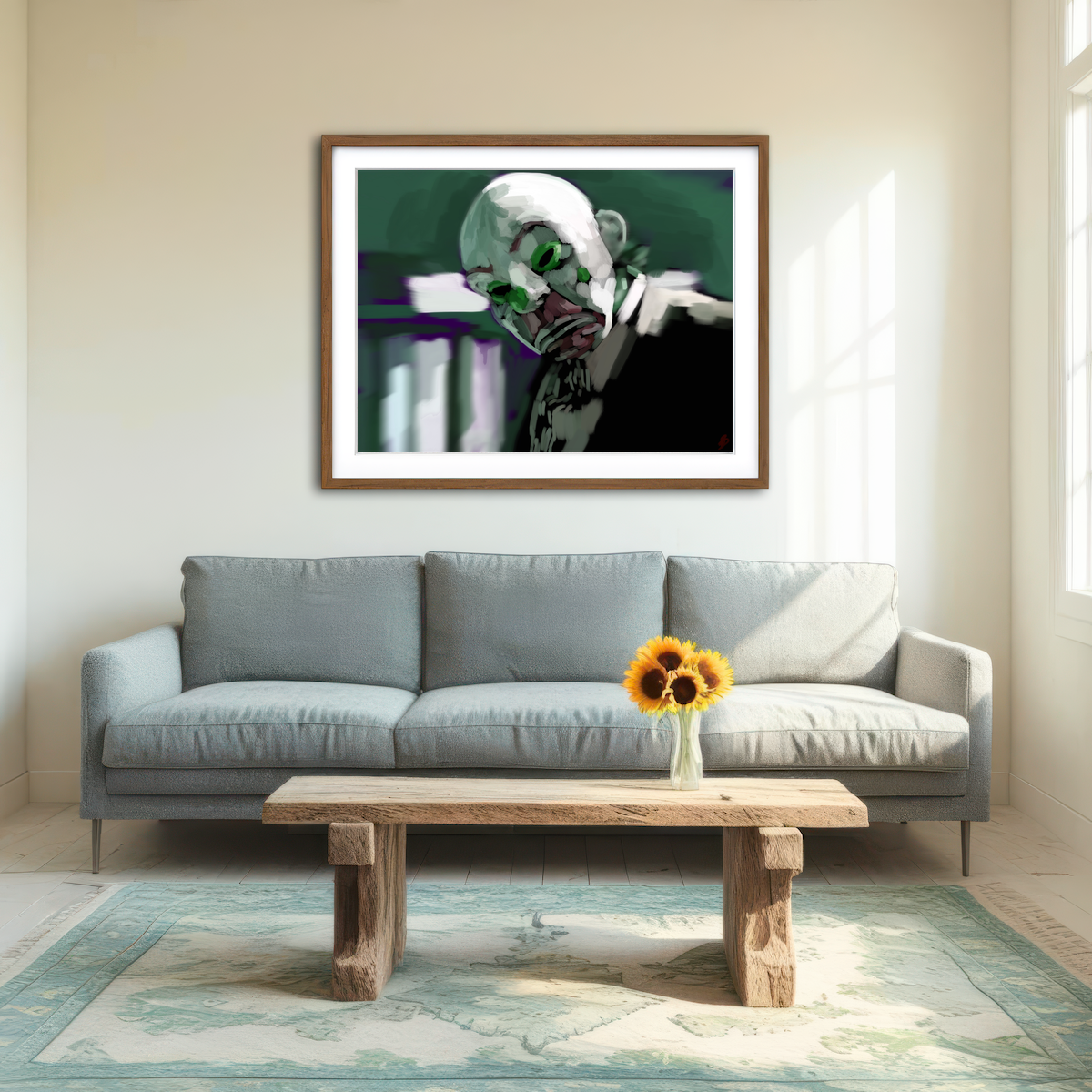 Bank Robber Clown Wall Art