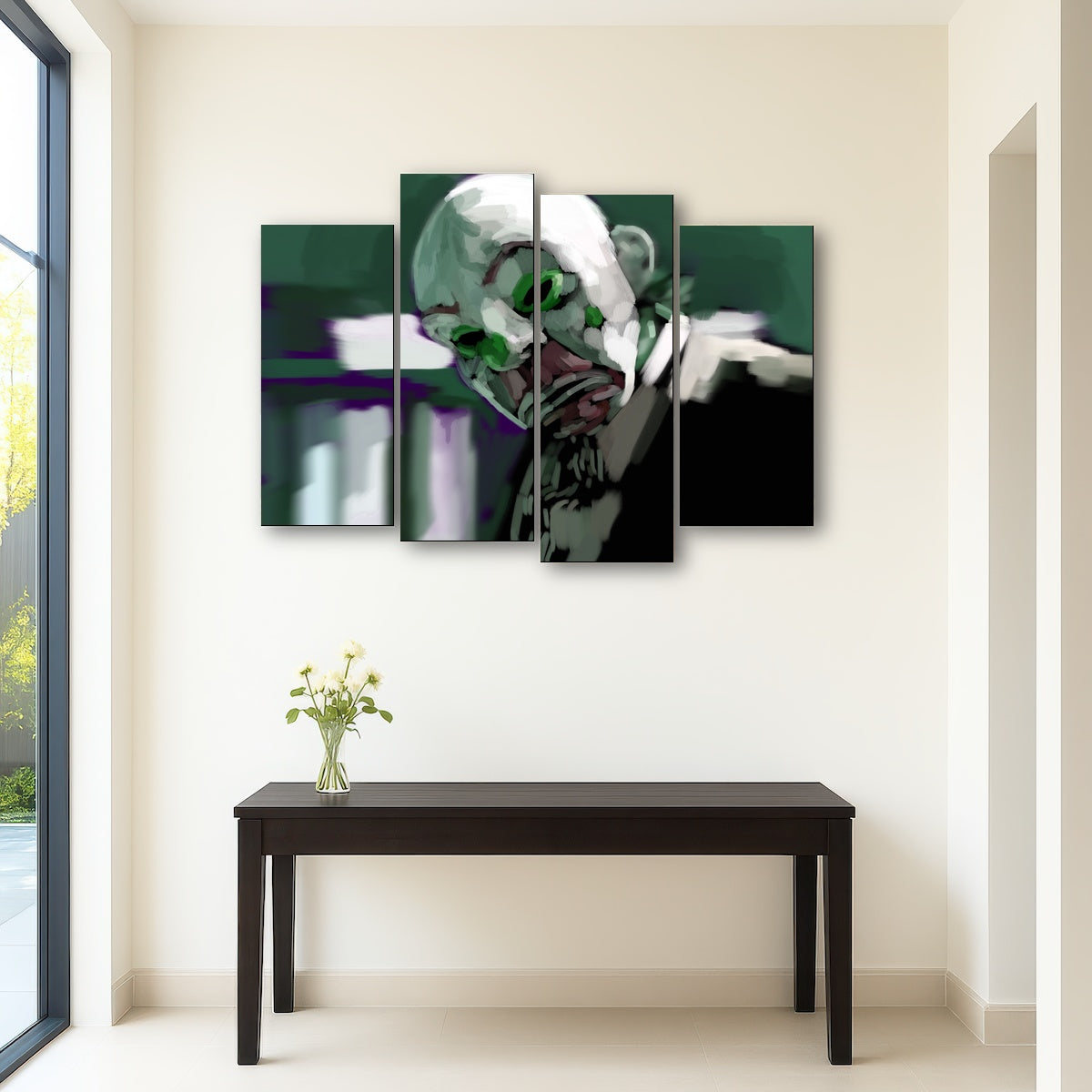 Bank Robber Clown Wall Art