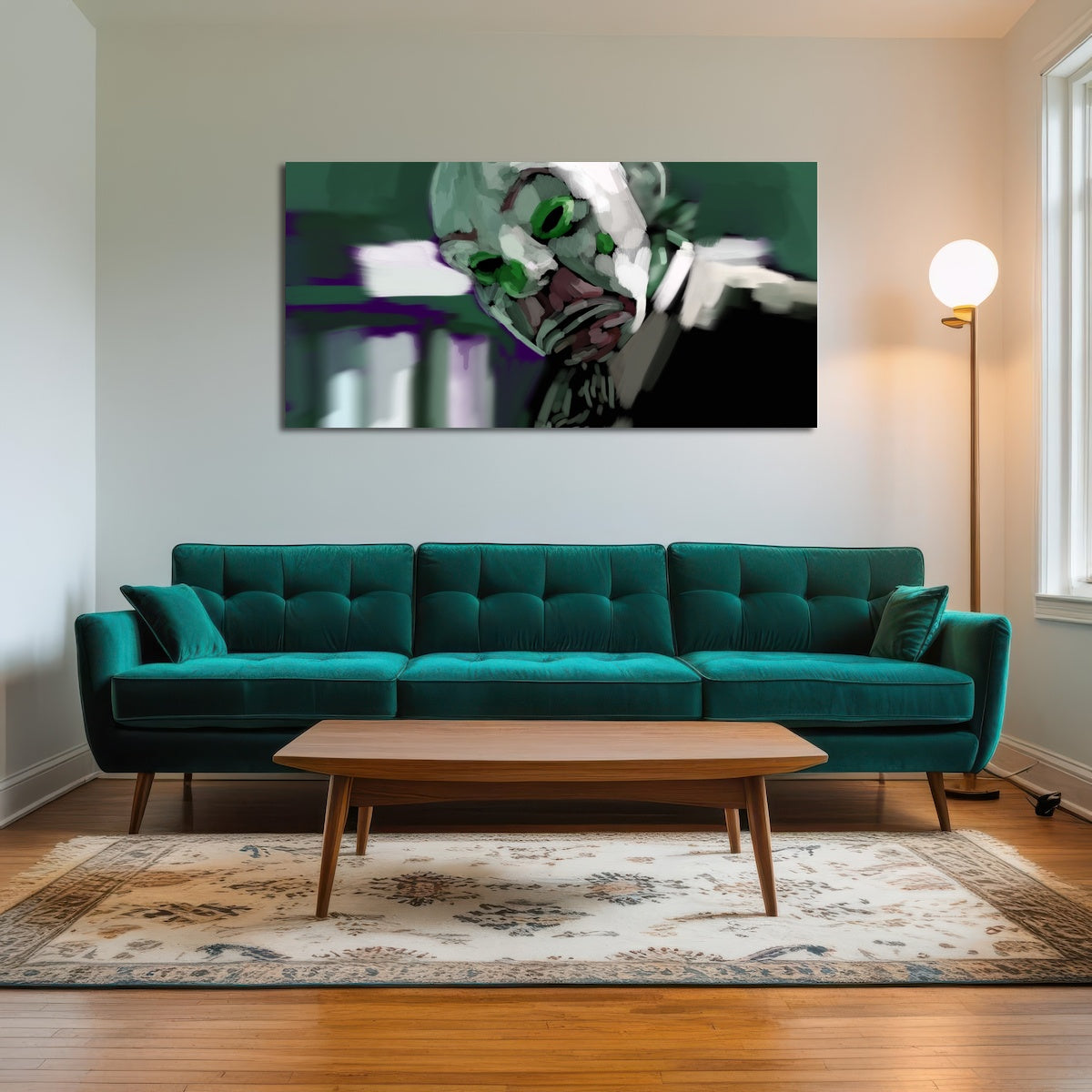 Bank Robber Clown Wall Art