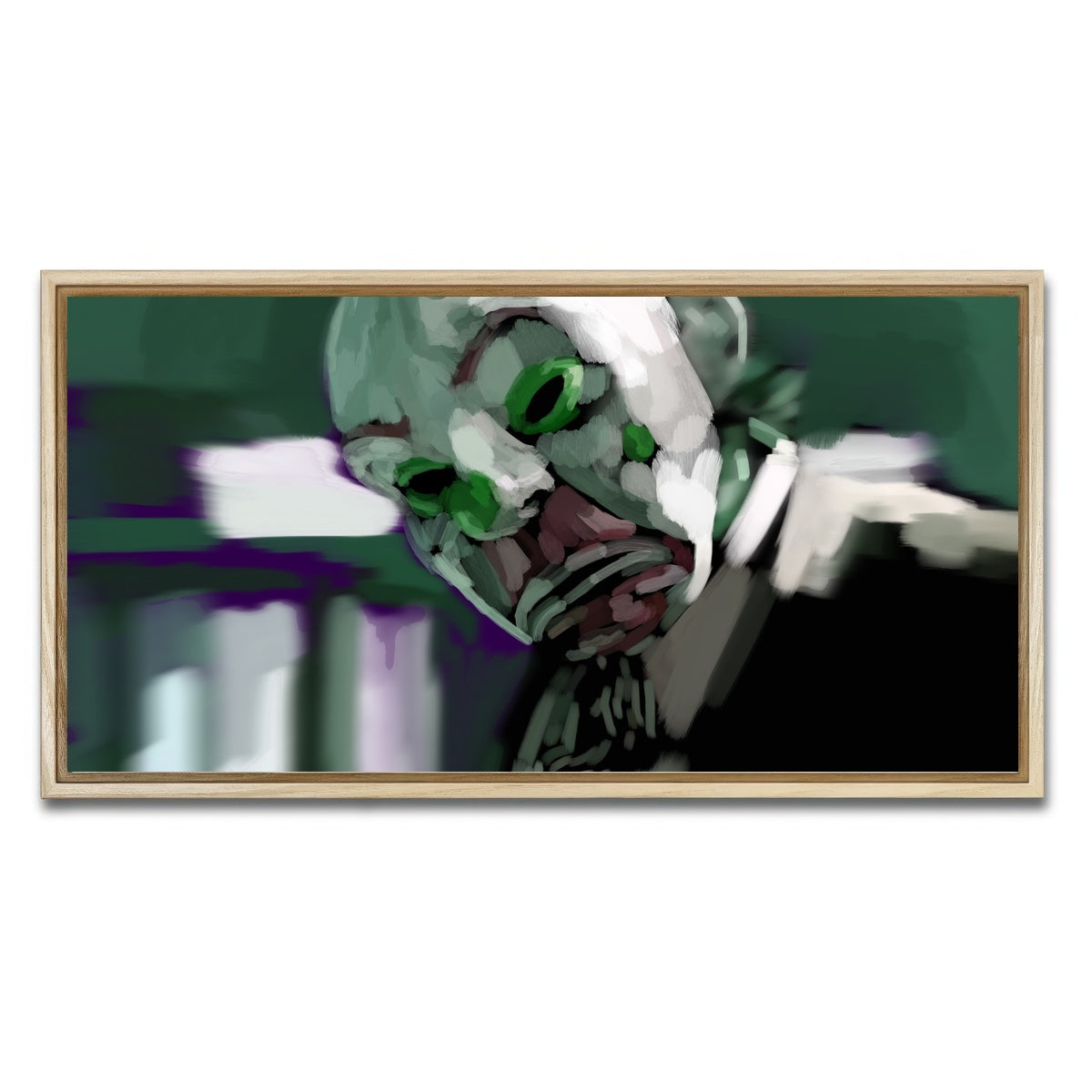 Bank Robber Clown Wall Art