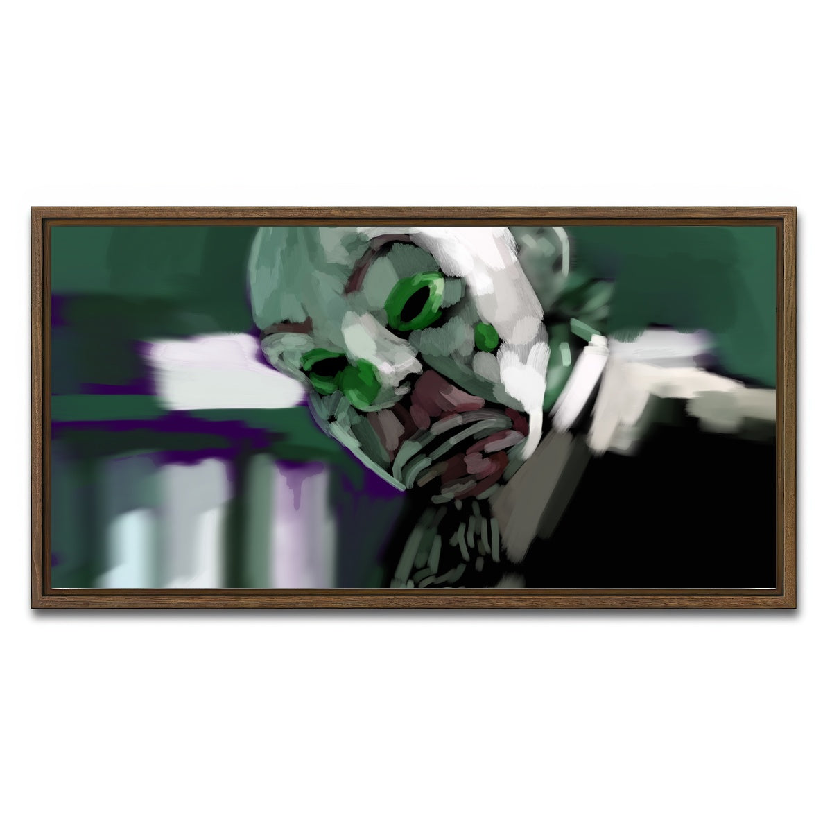 Bank Robber Clown Wall Art
