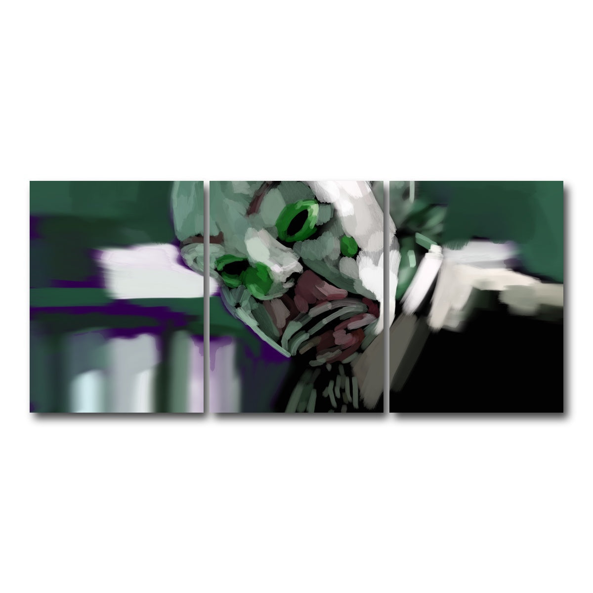 Bank Robber Clown Wall Art