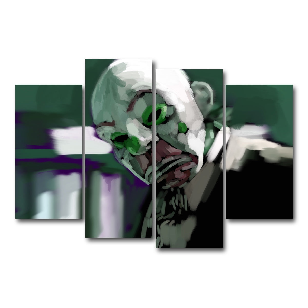 Bank Robber Clown Wall Art