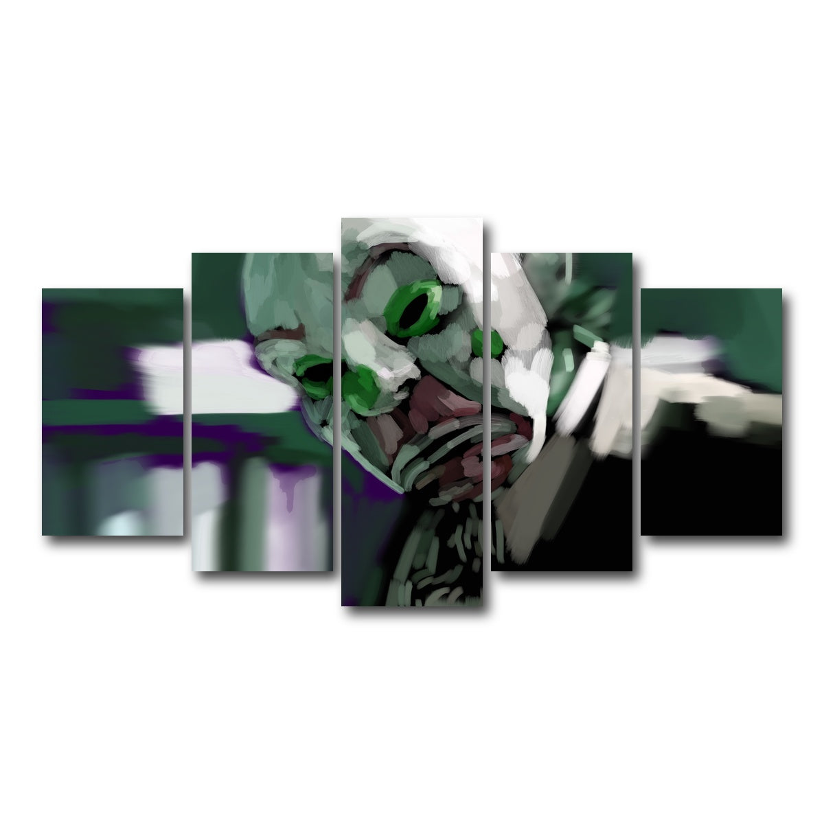 Bank Robber Clown Wall Art