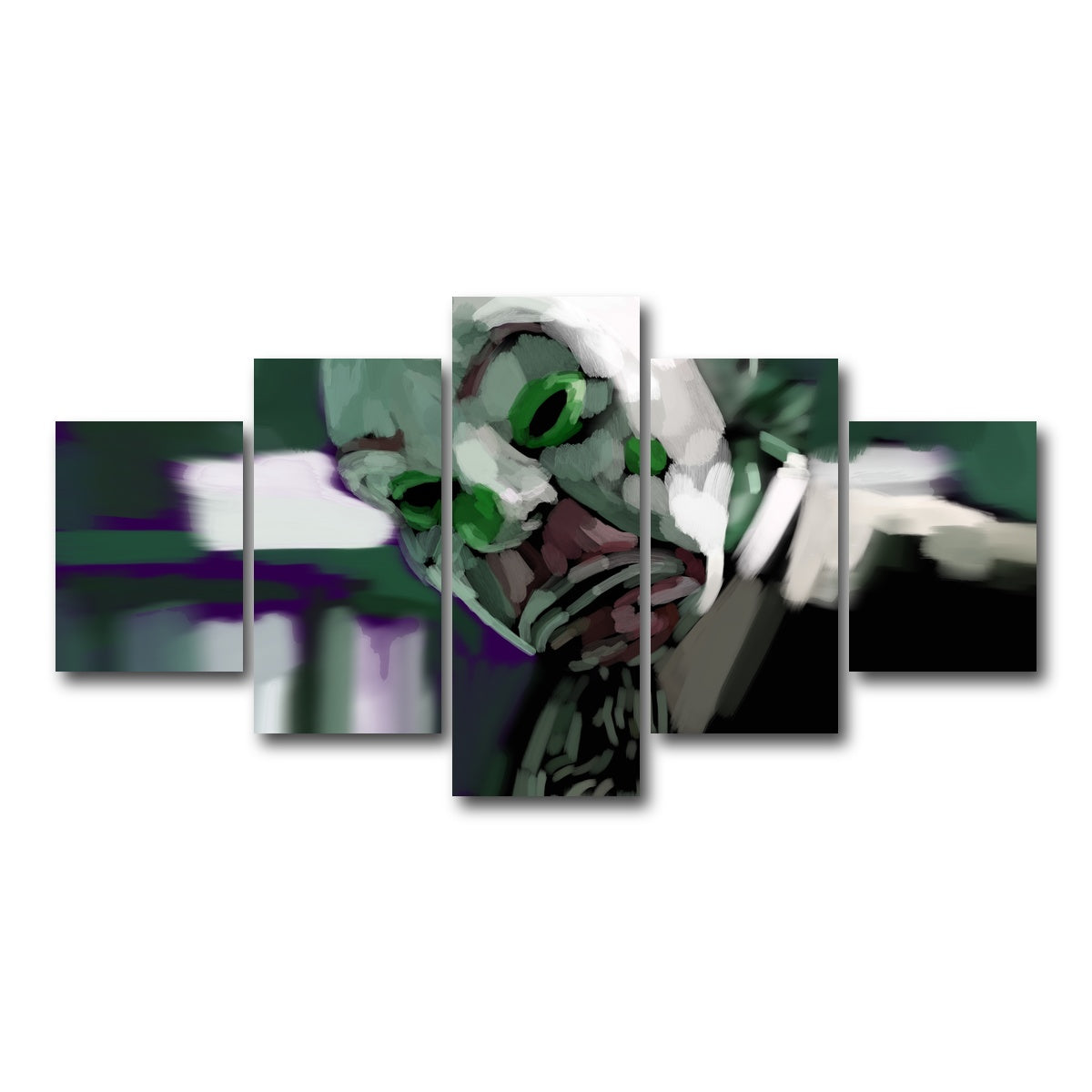 Bank Robber Clown Wall Art