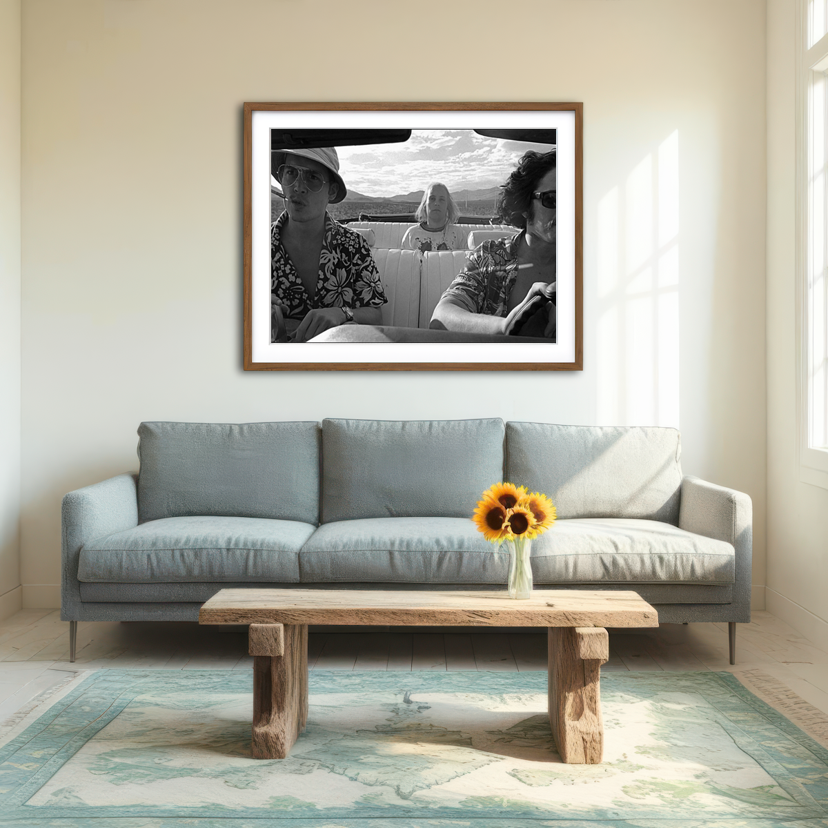 AUTO-MOCKUP ROOM | Bat Country Wall Art