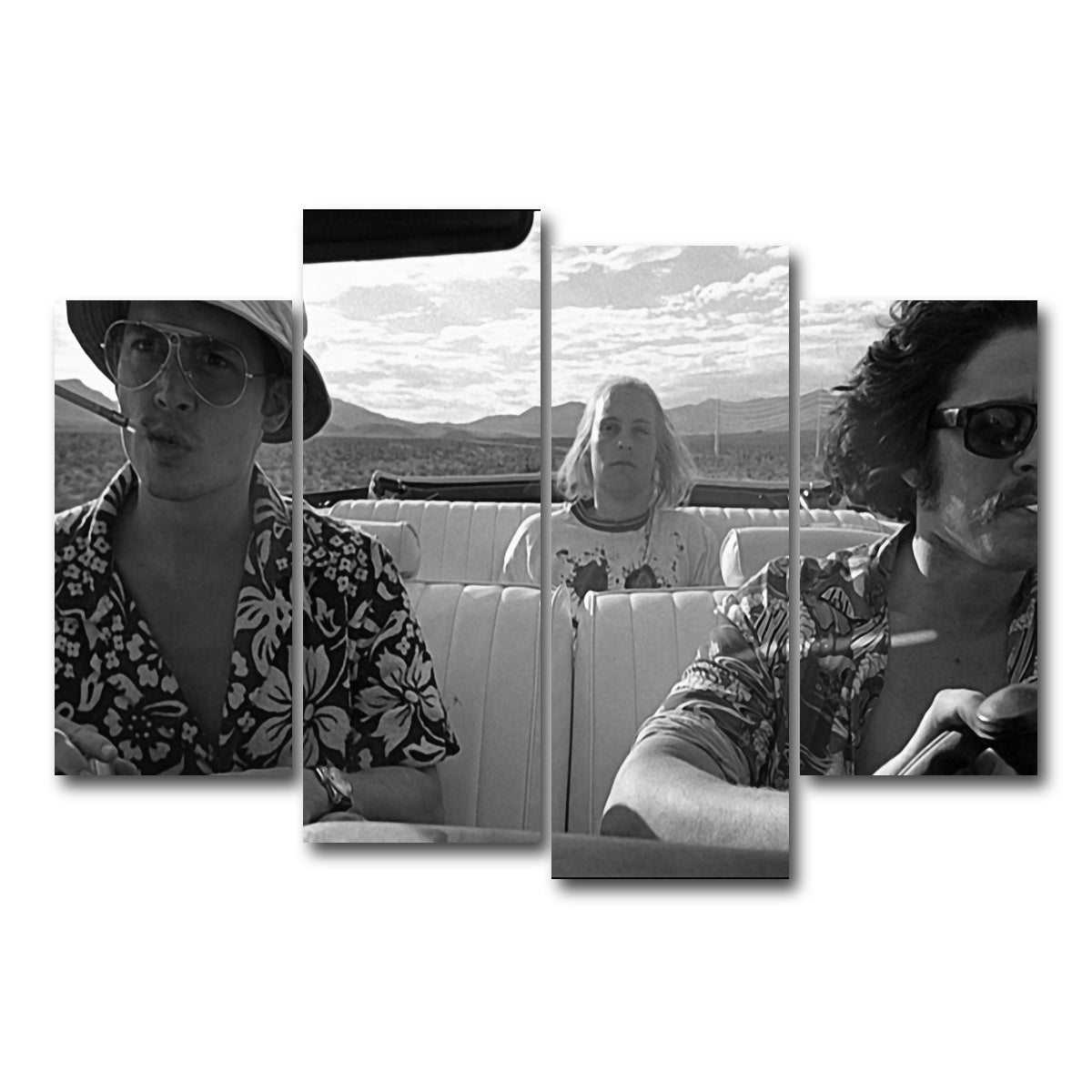 AUTO-MOCKUP WHITE | Bat Country | 4 Piece | Gallery Wrap Canvas | group=4_short
